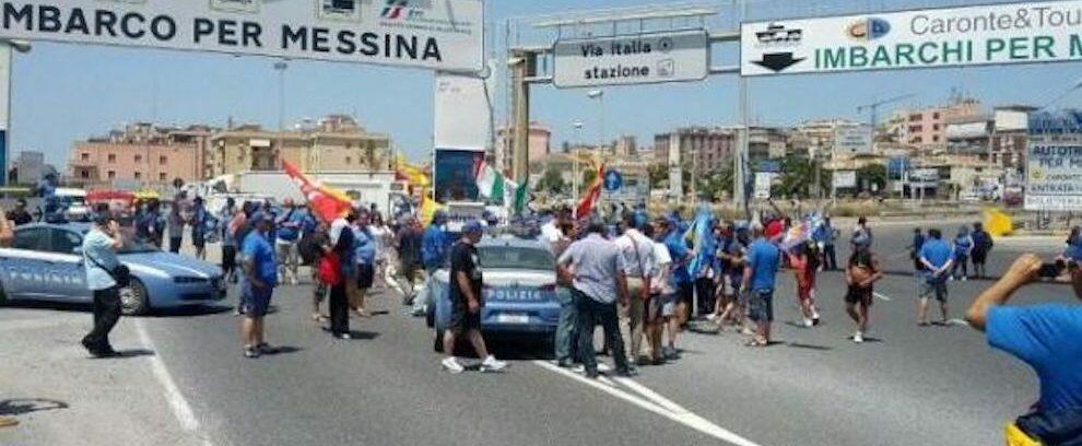 Scontri tra ultras del Catania e Cosenza a Villa S. Giovanni, emessi 5 daspo