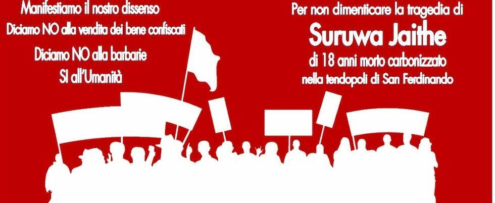 Il 12 dicembre Sit-in contro il dl sicurezza: per non dimenticare la tragedia di Suruwa