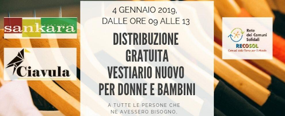 Venerdì a Caulonia “Ciavula” distribuirà gratuitamente abiti per donne e bambini