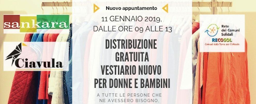 Venerdì nuovo appuntamento a Caulonia con la donazione dei vestiti alle famiglie in difficoltà economica