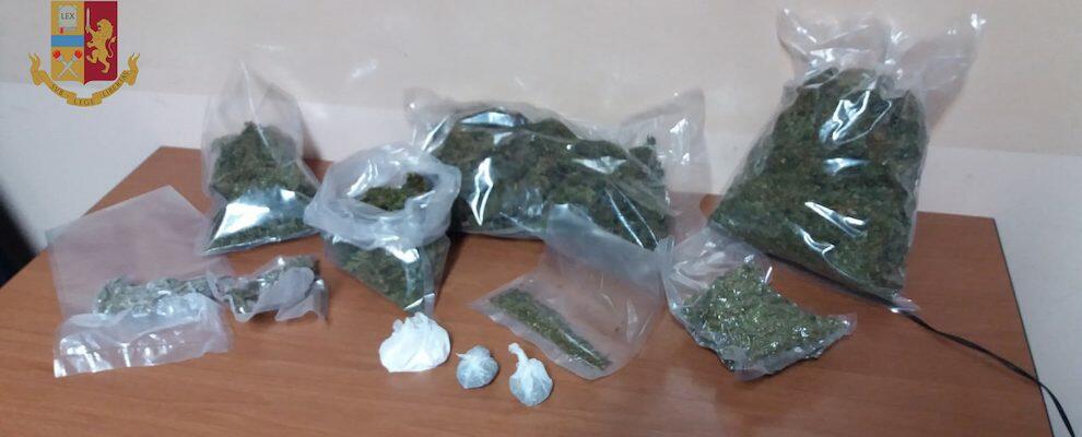 Arrestato per possesso di 1,5 kg di marijuana