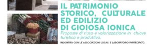 Come valorizzare il patrimonio storico culturale ed edilizio di Gioiosa? Se ne discute a palazzo Amaduri item-thumbnail