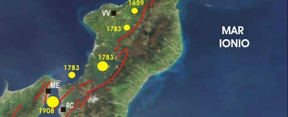 Terremoti in Calabria: ecco quali sono le aree a maggior rischio