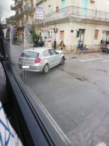 Incidente stradale a Siderno marina - Ciavula