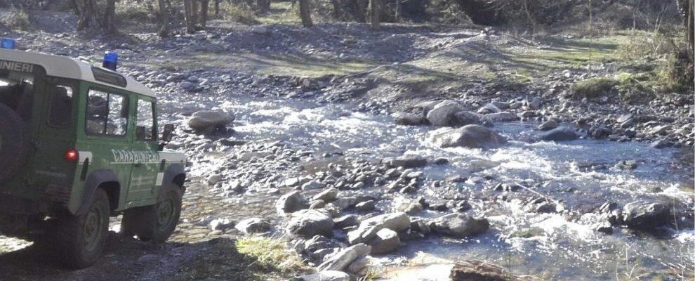 Sorpresi a pescare abusivamente all’interno del Parco Nazionale d’Aspromonte, denunciate due persone