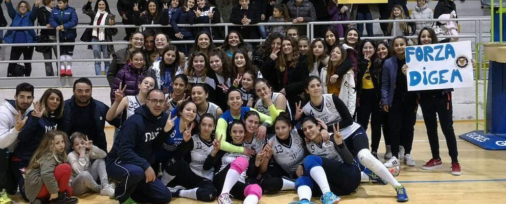 La Digem Volley di Marina di Gioiosa conquista la prima finale di Coppa Calabria