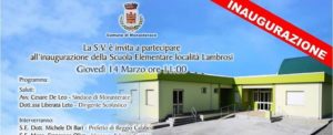 Domani verrà inaugurata la scuola elementare di Monasterace item-thumbnail