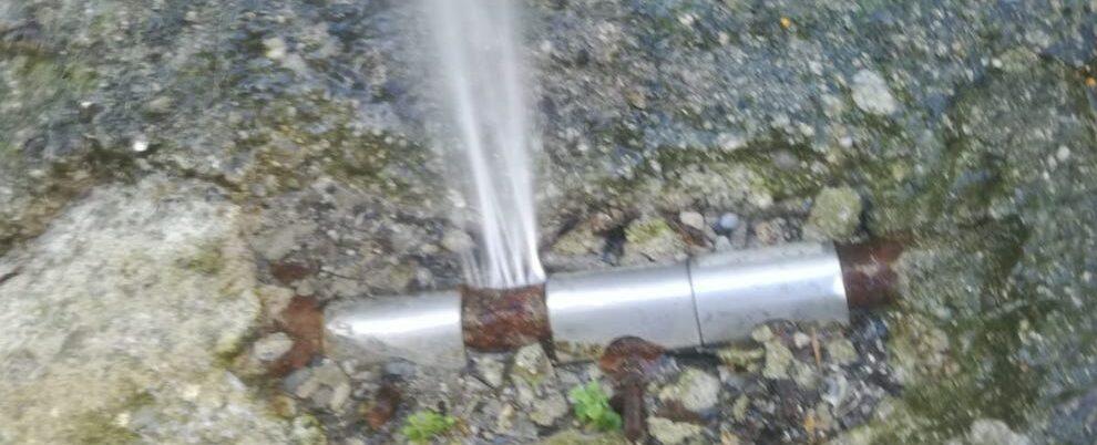 Segnalazione: guasto sulla rete idrica a San Nicola di Caulonia