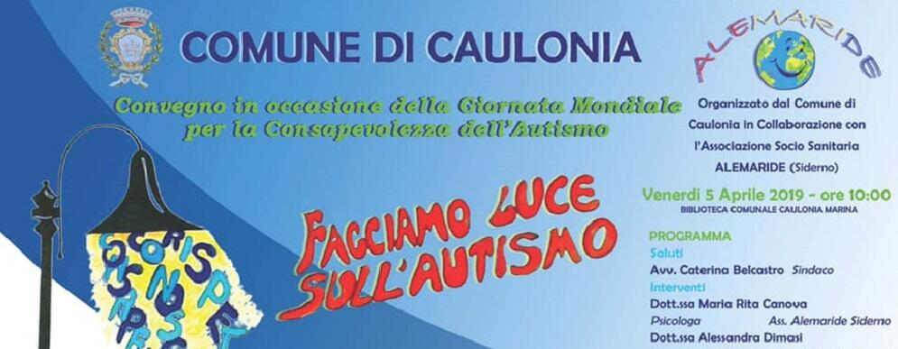 Caulonia fa luce sull’autismo