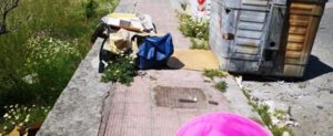 Segnalazione da Caulonia: slalom tra i rifiuti con il passeggino item-thumbnail