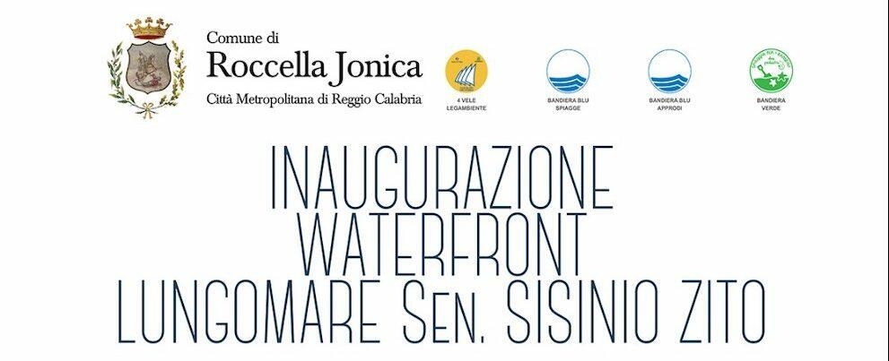 Ultimati i lavori di rifacimento del lungomare di Roccella: sarà dedicato a Sisinio Zito