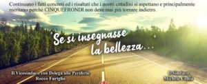 Al via i lavori di manutenzione e messa in sicurezza delle strade di Cinquefrondi item-thumbnail
