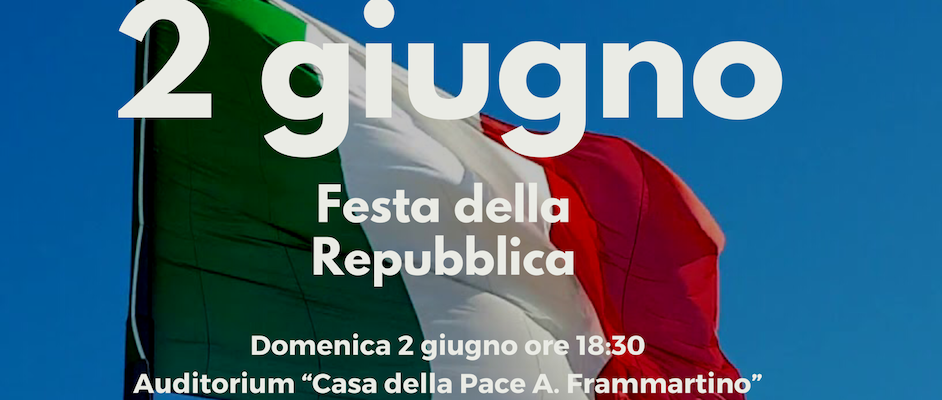 Caulonia, domani le celebrazioni della Festa della Repubblica all’Auditorium “Angelo Frammartino”