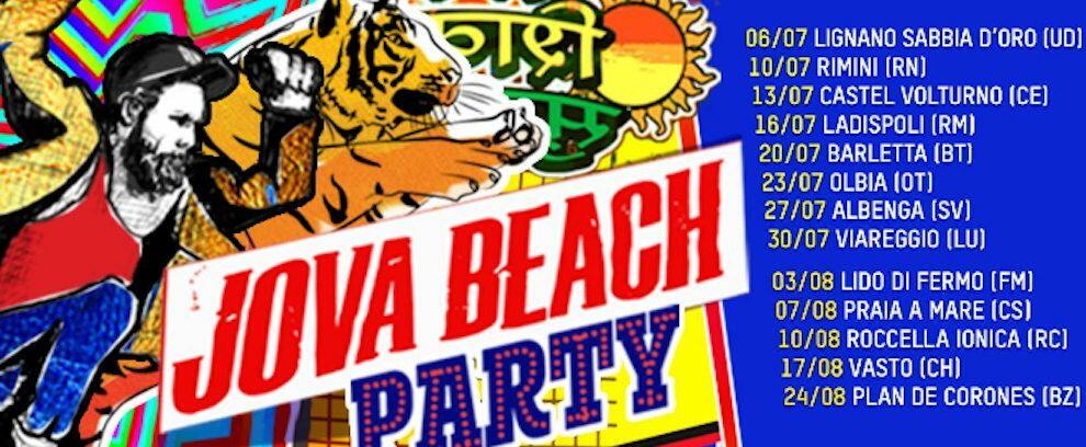 Jova Beach Party: parcheggio pubblico e servizio navetta da Vasì di Caulonia