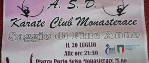 Saggio di fine anno dei ragazzi dell’ASD Karate Club Monasterace in piazza Porto Salvo item-thumbnail