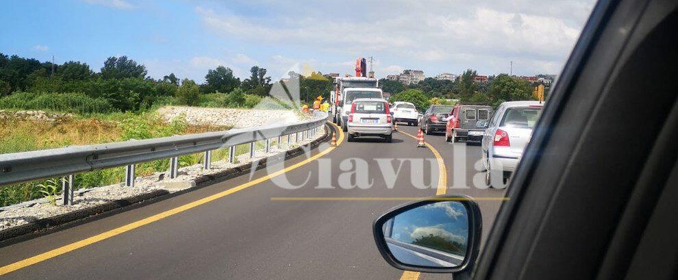 Guado ponte Allaro: senso unico alternato causa lavori