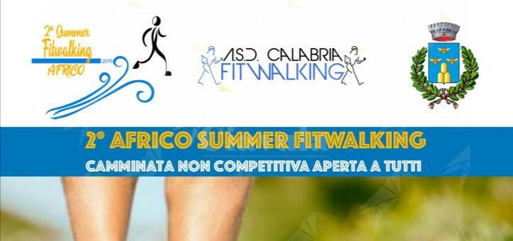 Domenica il 2° Africo Summer Fitwalking