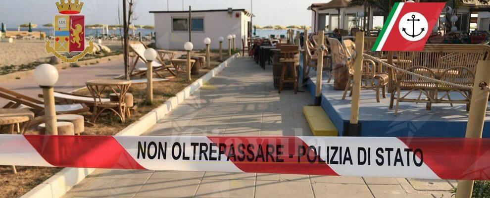 Sotto sequestro noto stabilimento balneare calabrese