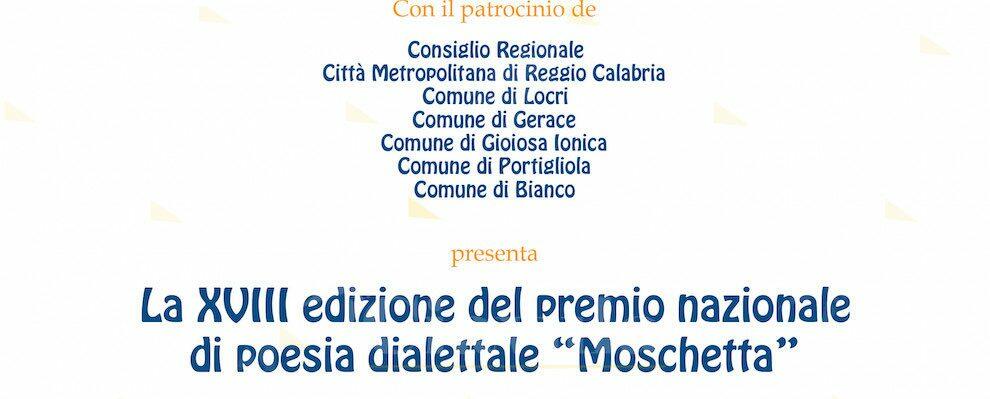 A Locri la diciottesima edizione del premio nazionale di poesia dialettale “Moschetta”