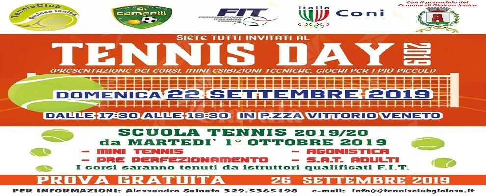 A Gioiosa arriva il “Tennis day”