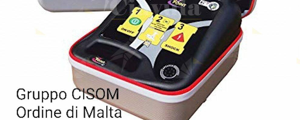 Donato un defibrillatore al Corpo Italiano di Soccorso dell’Ordine di Malta Gruppo di Monasterace