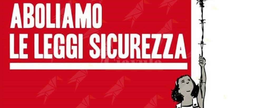 Manifestazione nazionale per l’abrogazione delle leggi razziali di Salvini