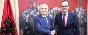 L’assessore regionale Musmanno ricevuto a Tirana dal Presidente della Repubblica d’Albania item-thumbnail