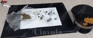 I carabinieri lo perquisiscono su un bus di linea. Trasportava marijuana item-thumbnail