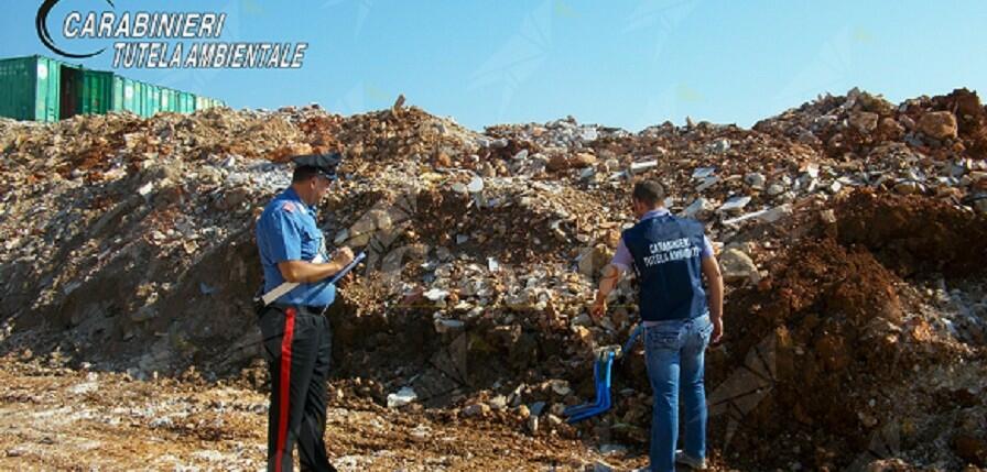 Reggio Calabria, azienda subì tentativo di estorsione. Le indagini svelano gestione di rifiuti speciali pericolosi