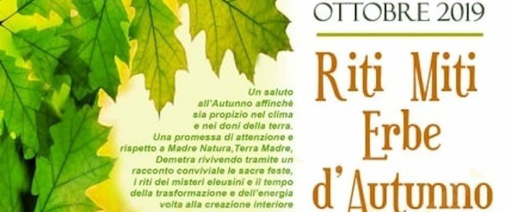 Alla Casa delle Erbe della Locride nuovo appuntamento con “Riti, Miti ed Erbe d’Autunno”