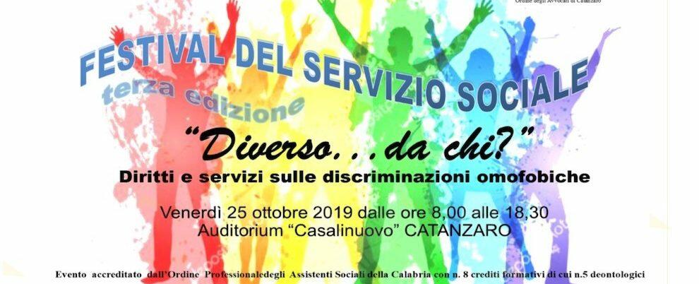 Festival del Servizio Sociale in Calabria: l’edizione del 2019 lancia un messaggio forte contro l’omofobia