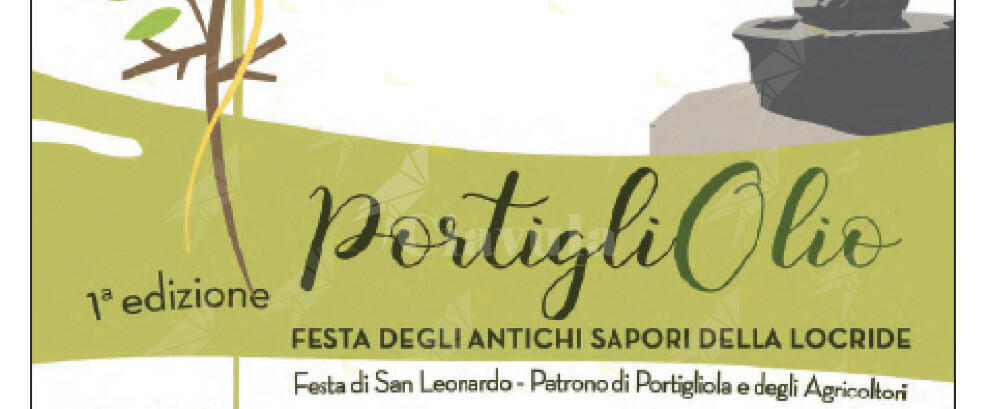 Il GAL Terre Locridee e il comune di Portigliola presentano la 1ª edizione di PortigliOlio