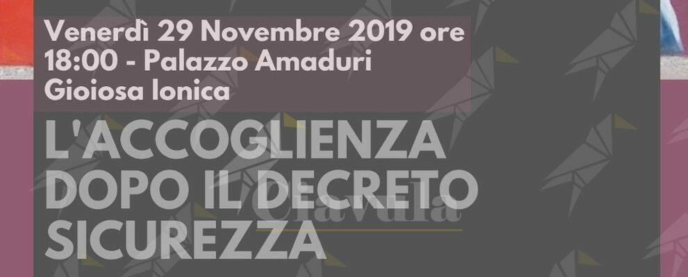 L’accoglienza dopo i decreti sicurezza: se ne discute a Gioiosa con Re.Co.Sol.