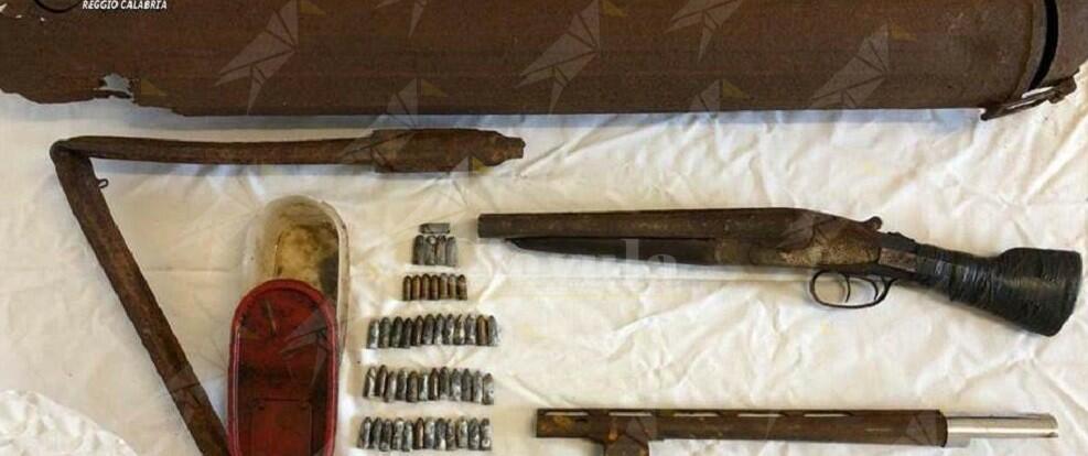 Pellaro: trovate armi e munizioni, sequestrate dai carabinieri