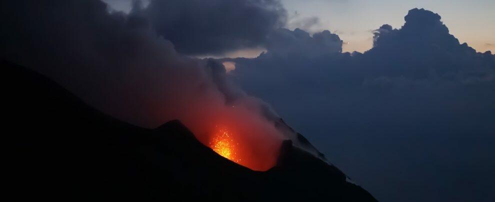 La Protezione Civile lancia l’allerta gialla per il vulcano Stromboli