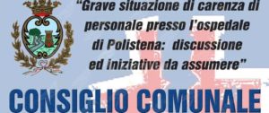 Polistena: nuova mobilitazione per l’ospedale. Venerdì consiglio comunale aperto item-thumbnail