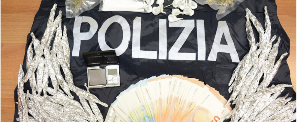 La polizia arresta uno spacciatore nel vibonese