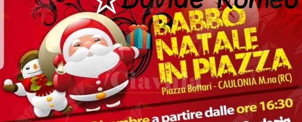 Caulonia, torna Babbo Natale in Piazza Bottari