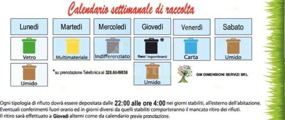 Caulonia, raccolta differenziata porta a porta a intermittenza