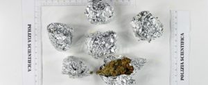 Il cane Sky scova la cannabis nascosta. In manette giovane di 23 anni item-thumbnail
