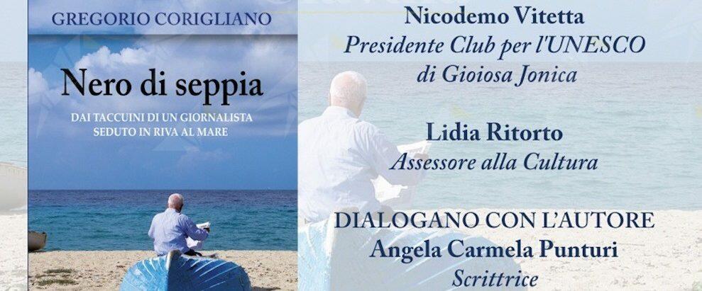 Al Palazzo Amaduri di Gioiosa la presentazione del libro “Nero di seppia”