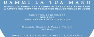 A Roccella una serata di beneficenza per la raccolta fondi a favore del reparto pediatrico dell’ospedale di Locri item-thumbnail