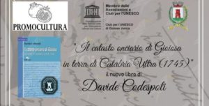 Gioiosa Ionica, sabato la presentazione del nuovo libro di Davide Codeposti item-thumbnail