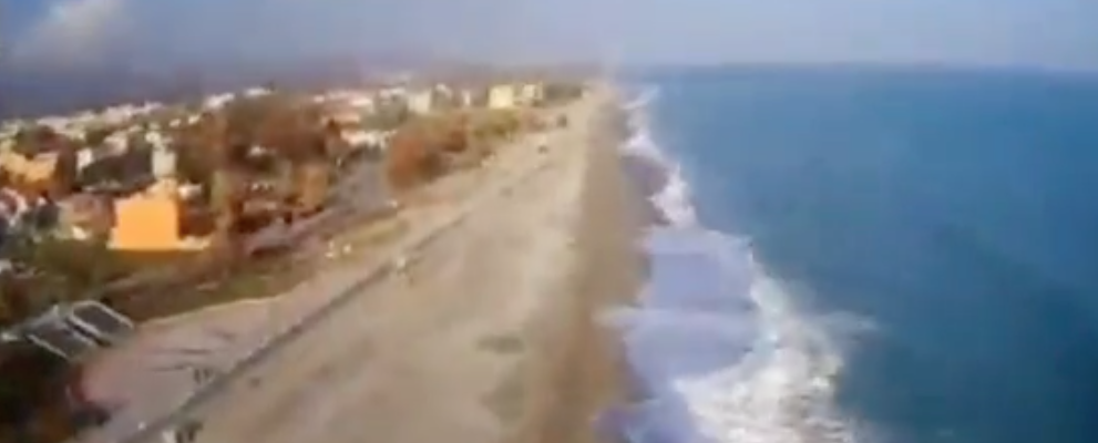 Caulonia e la bellezza del mare d’inverno – video