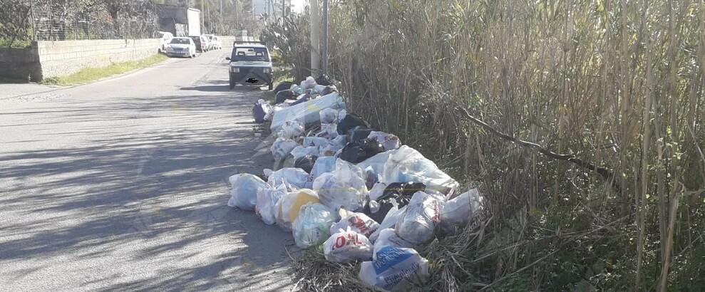 Caulonia, la differenziata in via Ente Sila