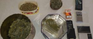 Sorpreso con 230 grammi di marijuana, denunciato item-thumbnail