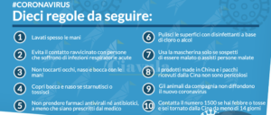 Coronavirus: dieci regole da conoscere item-thumbnail