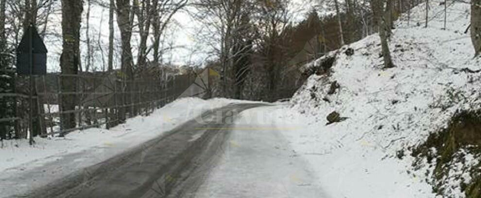 L’incanto della neve a Stilo