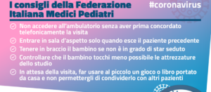 Coronavirus. Federazione Italiana Medici Pediatri: 5 regole da rispettare item-thumbnail