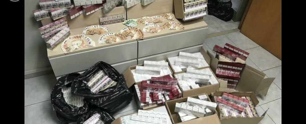 Nascondeva in cantina 2700 pacchetti di sigarette di contrabbando